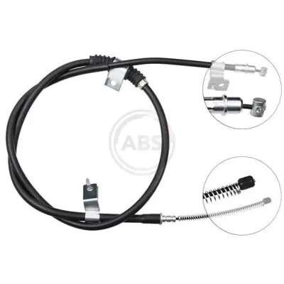 Cable de accionamiento, freno de estacionamiento A.B.S. K17297 Entrega Rápida